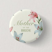 Azure開花 缶バッジ (正面)