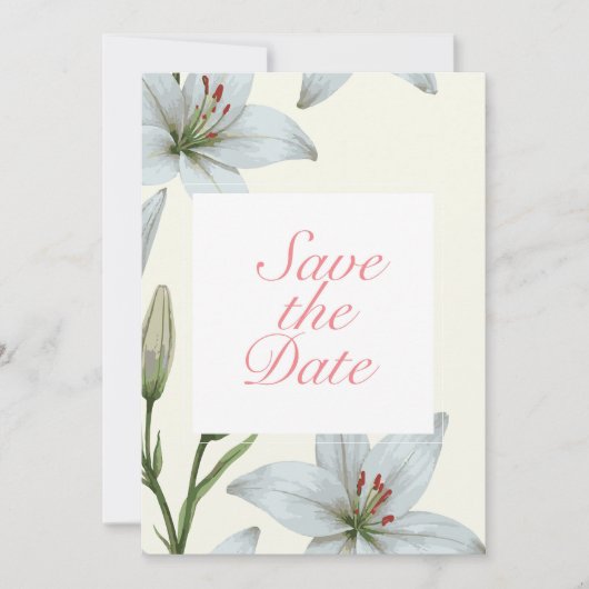 Azure開花V02 招待状 (正面)