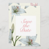 Azure開花V02 招待状 (正面/裏面)