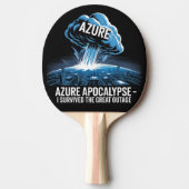 Azure アポカリプス - 大停電を生き延びた 卓球ラケット (正面)