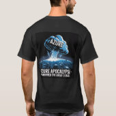 Azure アポカリプス - 大停電を生き延びた tシャツ (裏面)