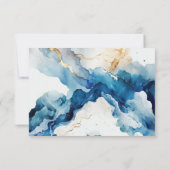 AZURE マーブルドリームスガラ QRコード招待状カード 出欠カード (裏面)