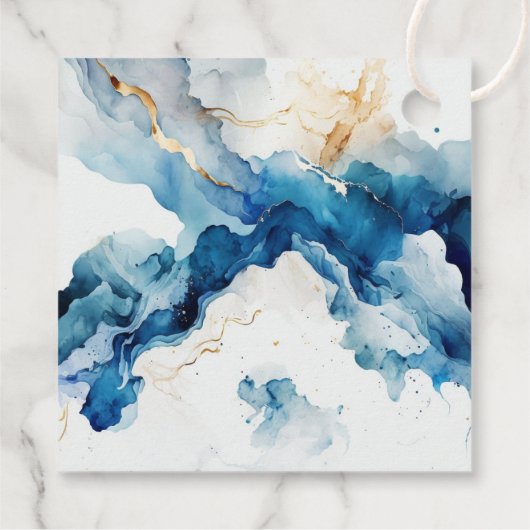 Azure マーブルドリームス ガラ フェイバータグ (裏面)