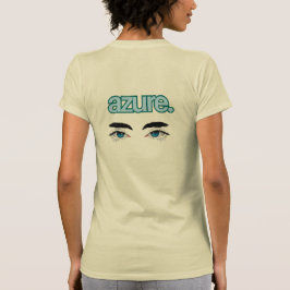 AZURE – レディースTシャツ(背中に目デザイン付) Tシャツ