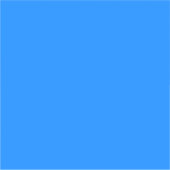 Azure (無地の色) シール (正面)