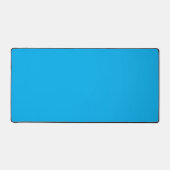 Azure 無地の Color Desk Mat デスクマット (正面)