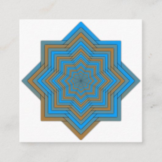 Azure and Ember Star エンクロージャーカード (正面)