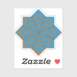 Azure and Ember Star シール