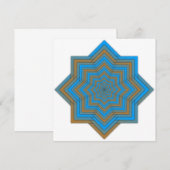 Azure and Ember Star 招待状 (正面/裏面)