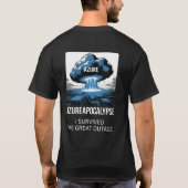 Azure Apocalypse – I Survived the Great Outage Tシャツ (裏面)
