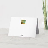 Azure Aster 花コレクション - 父の日 (2) シーズンカード (裏面)