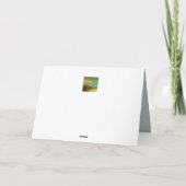 Azure Aster Flowersコレクション – 特別な日 シーズンカード (裏面)