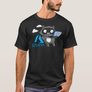 Azure Bit RaccoonとMicrosoft Surface クラシック T Tシャツ
