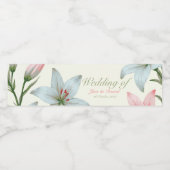 Azure Bloom ペットボトルラベル (シングルラベル)