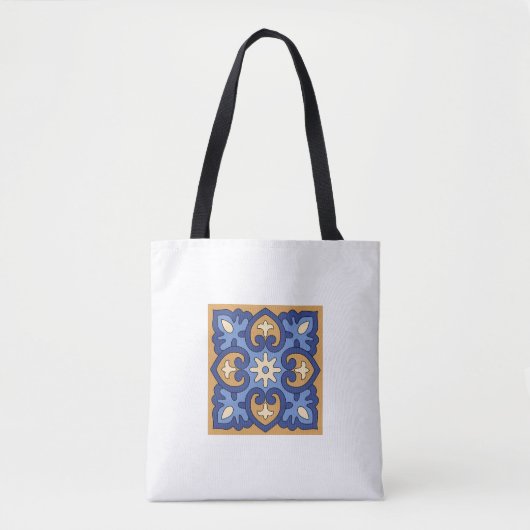 Azure Bloom Handbag トートバッグ (正面)