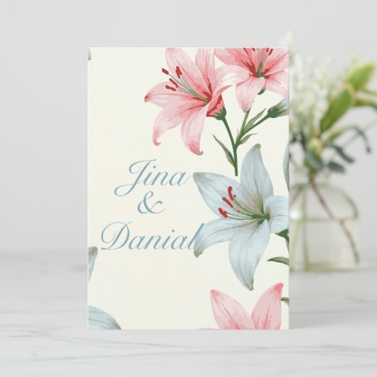 Azure Bloom V03 招待状 (スタンド正面)