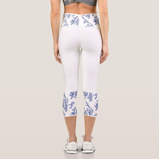 Azure Blossom Elegance Capris カプリレギンス (裏面)