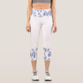 Azure Blossom Elegance Capris カプリレギンス (正面)