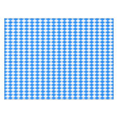 Azure Blue Harlequin テーブルクロス (正面(横))