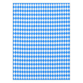 Azure Blue Harlequin テーブルクロス (正面)