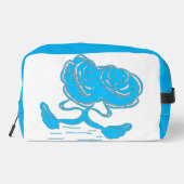 azure blue toiletry bag / Trousse de toilette azur ドップキット (裏面)