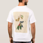 Azure (Cerulean) Warbler, Audubon Birds of America Tシャツ (裏面)