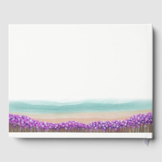 Azure Coastイン開花結婚ズゲストブック ゲストブック (裏面)