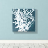 Azure Coral I キャンバスプリント (インサイチュ (ウッドフロア))