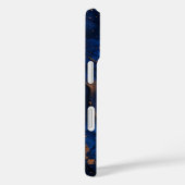 Azure Dominion – Luxury Blue & Gold Marble Case-Mate iPhoneケース (裏面 / 右)