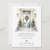 Azure Entrance New Home Moving 案内状 (正面)