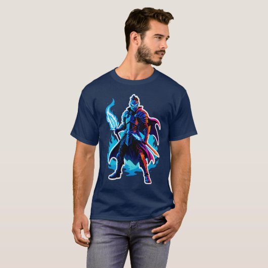 Azure Flame Guardian Tシャツ (正面フル)