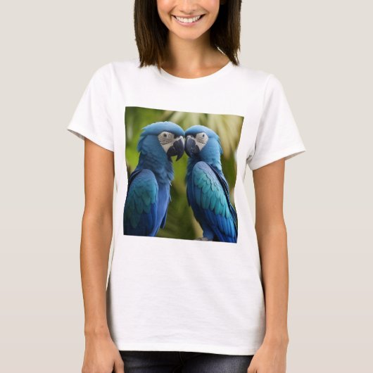 Azure Flight: ブルーマカオ Tシャツ (正面)