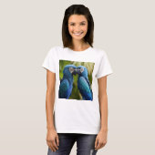 Azure Flight: ブルーマカオ Tシャツ (正面フル)