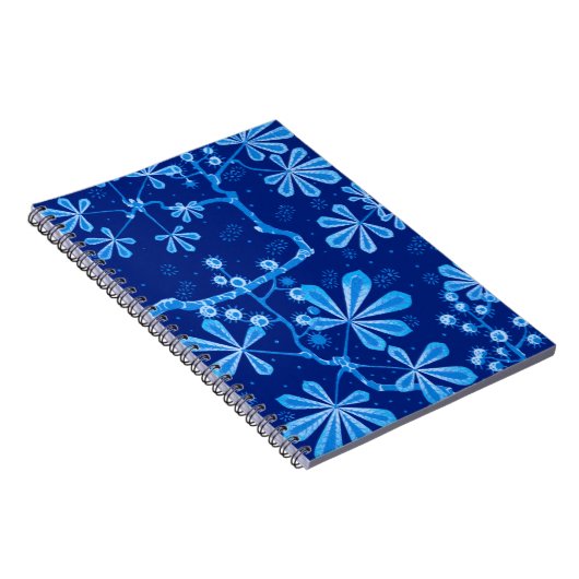 Azure Frost Flower Notebook ノートブック (右側)