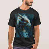 Azure Guardian: Science Dragon Art Tシャツ (正面)