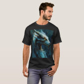 Azure Guardian: Science Dragon Art Tシャツ (正面フル)