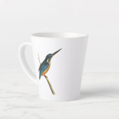 Azure Kingfisher カフェラテマグ (左アングル)