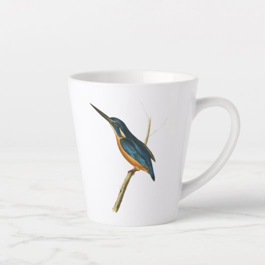 Azure Kingfisher カフェラテマグ (右)