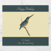 Azure Kingfisher ビールラベル (シングルラベル)