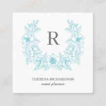 Azure Magnoliaリースモノグラムソーシャルメディア