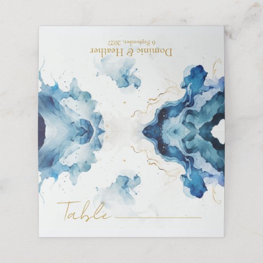 AZURE Marble Dreams Gala Table プレイスカード (外部開封)