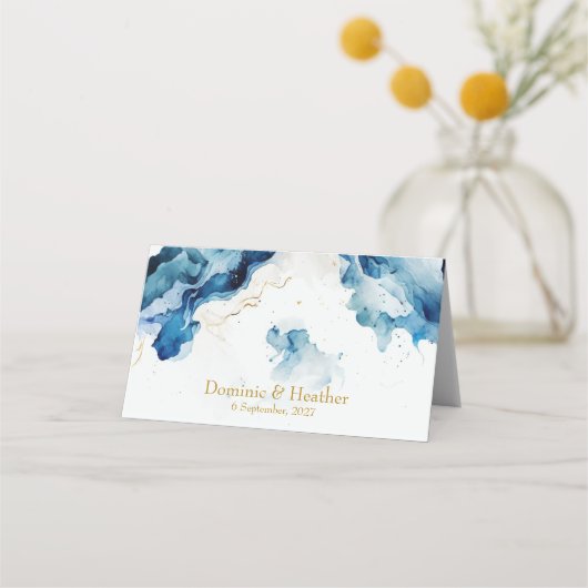 AZURE Marble Dreams Gala Table プレイスカード (裏面)