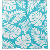 Azure Palms シャワーカーテン (正面)