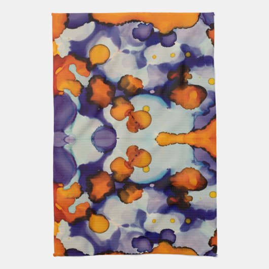 Azure Pumpkin キッチンタオル (縦)