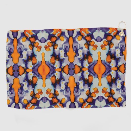 Azure Pumpkin ゴルフタオル (横)