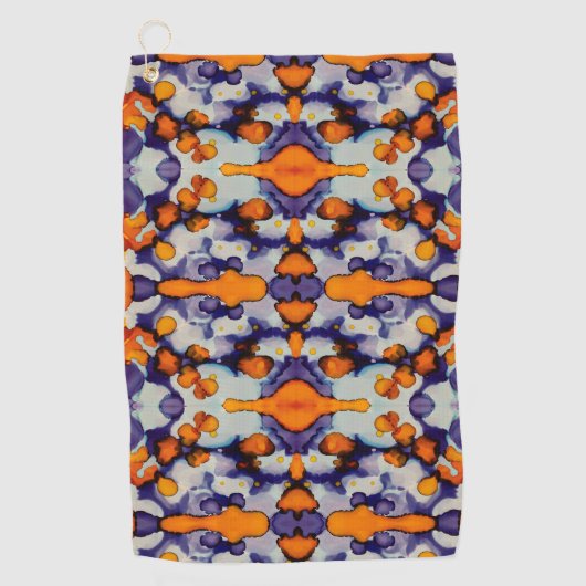 Azure Pumpkin ゴルフタオル (正面)