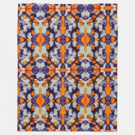 Azure Pumpkin フリースブランケット