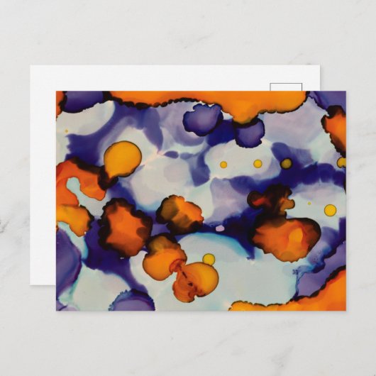 Azure Pumpkin ポストカード (正面/裏面)