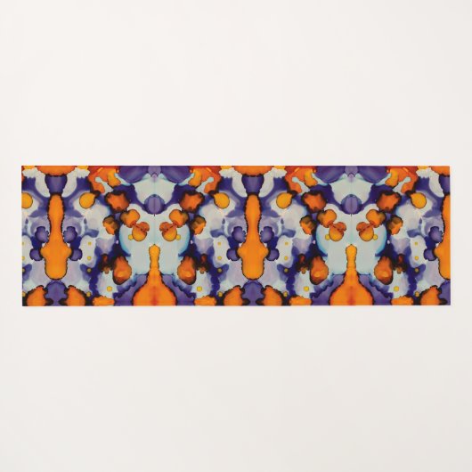 Azure Pumpkin ヨガマット (裏面(横))