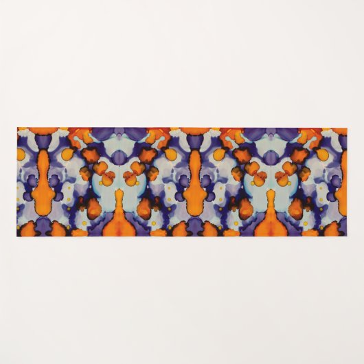 Azure Pumpkin ヨガマット (正面(横))